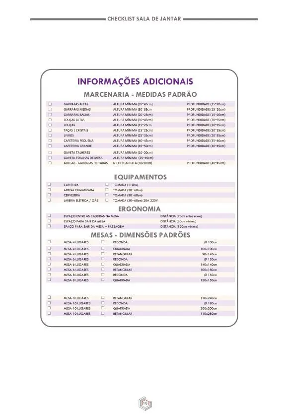 Página real do checklist — exemplo 4 de 9