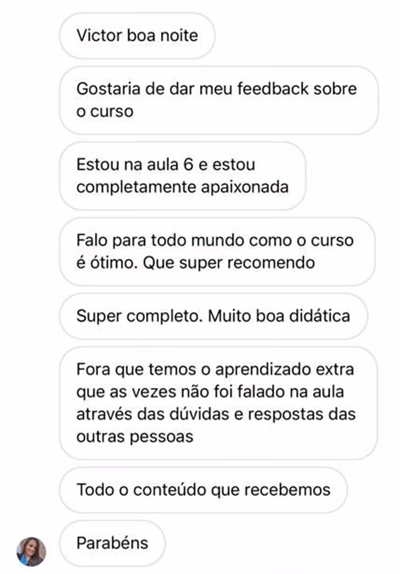 Depoimento de aluno da ArqBase