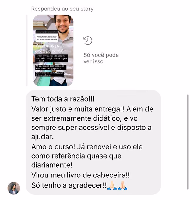 Depoimento de aluno da ArqBase