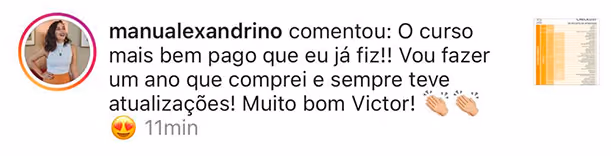 Depoimento de aluno da ArqBase