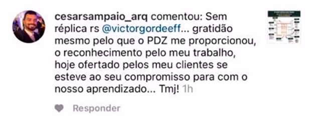 Depoimento de aluno da ArqBase