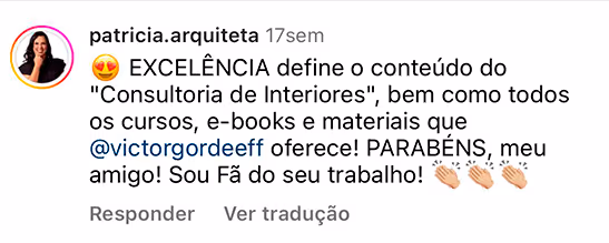 Depoimento de aluno da ArqBase