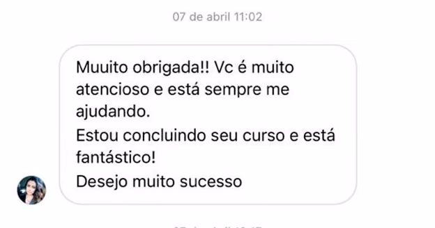 Depoimento de aluno da ArqBase