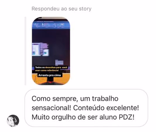 Depoimento de aluno da ArqBase