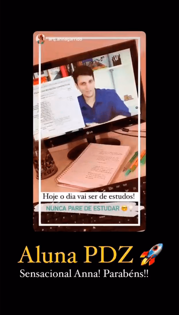 Depoimento de aluno da ArqBase